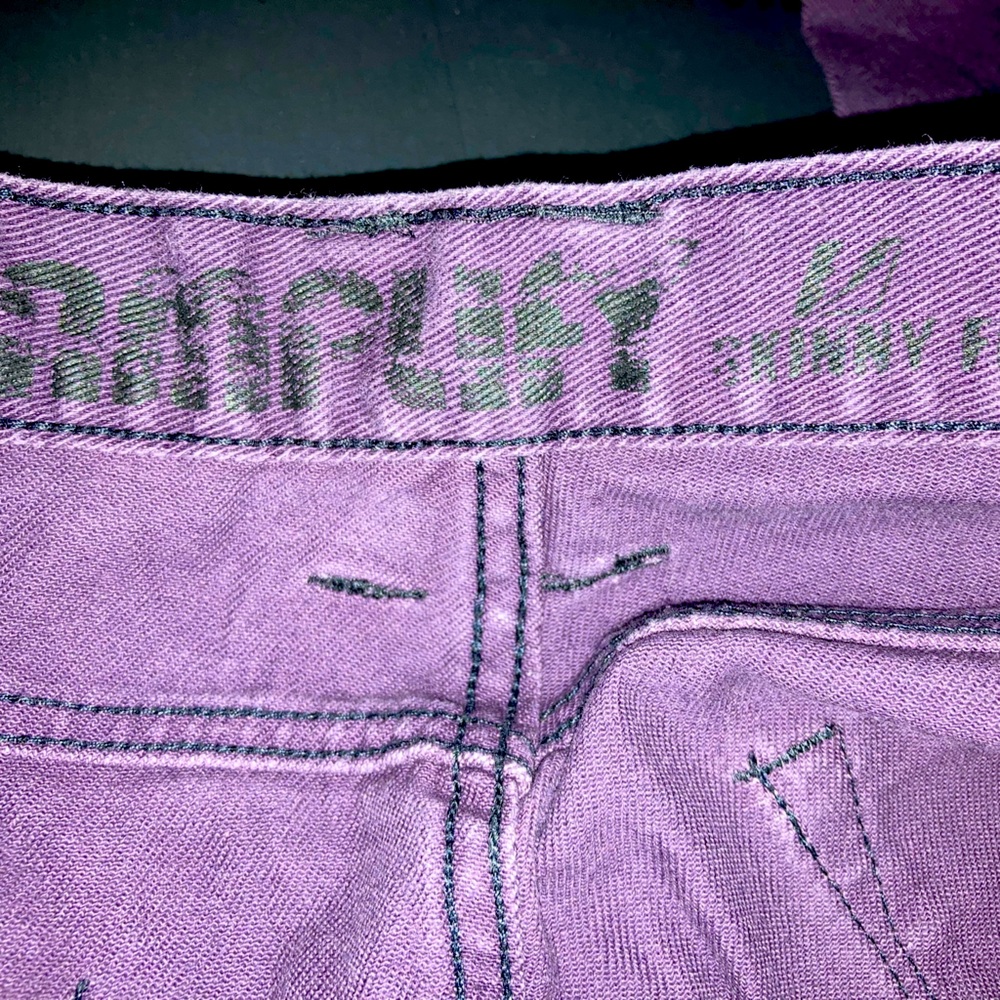Amplify purple jeans